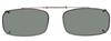 Solar 48mm True Rectangle Gray Polarized with Bronze Frame